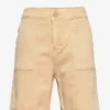 Lil Atelier NMMDANGO TWIETAZZAS LOOSE SHORTS LIL - CROISSANT