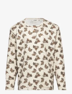 Lil Atelier NMMGEO LS LOOSE TOP LIL - TURTLEDOVE