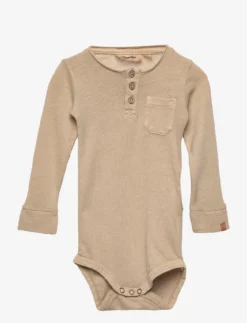 Lil Atelier NBMLANDO LS BODY LIL - HUMUS