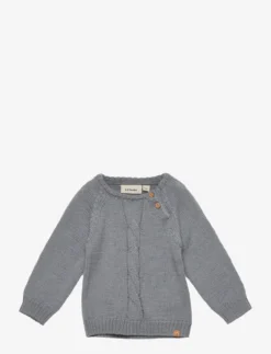 Lil Atelier NBMLEROGER LS KNIT LIL - MONUMENT
