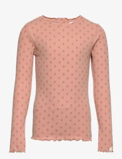 Lil Atelier NMFGAGO LS SLIM TOP DEC LIL - SIROCCO