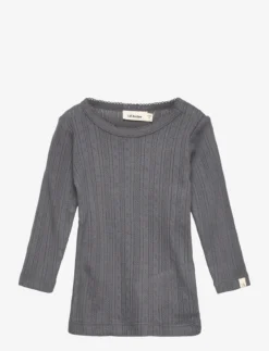 Lil Atelier NBFRACHEL LS SLIM TOP AU LIL - QUIET SHADE