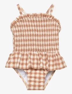 Lil Atelier NBFFAUNA SWIMSUIT LIL - CHIPMUNK