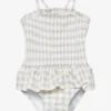Lil Atelier NBFFAUNA SWIMSUIT LIL - HARBOR MIST