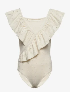 Lil Atelier NMFFABIOLA SWIMSUIT LIL - TURTLEDOVE
