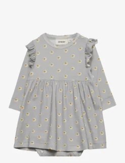 Lil Atelier NBFGAYA LS BODY DRESS SP1 LIL - HARBOR MIST