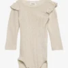 Lil Atelier NBFRACHEL LS SLIM BODY SP1 LIL - TURTLEDOVE