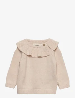 Lil Atelier NBFDORIT LS LOOSE KNIT LIL - TURTLEDOVE