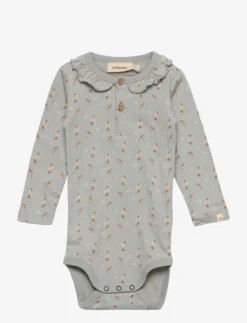 Lil Atelier NBFDIDA LS SLIM BODY LIL - HARBOR MIST