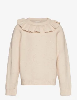 Lil Atelier NMFDORIT LS LOOSE KNIT LIL - TURTLEDOVE