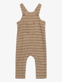 Lil Atelier NBMDALTO SWEAT OVERALL LIL - WHITE PEPPER