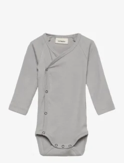 Lil Atelier NBNGAGO LS SLIM WRAP BODY LIL - HARBOR MIST