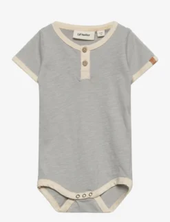 Lil Atelier NBMDAWSON SS BODY LIL - HARBOR MIST