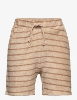 Lil Atelier NMMDALTO LOOSE SWEAT SHORTS LIL - WHITE PEPPER