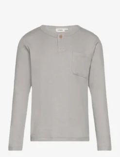 Lil Atelier NMMGAGO LS SLIM TOP SP LIL - HARBOR MIST