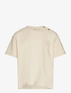 Lil Atelier NMMDELLO SS LOOSE TOP LIL - TURTLEDOVE