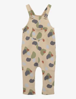 Lil Atelier NBMILONDON LOOSE SWEAT OVERALL LIL - WHITE PEPPER