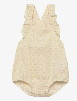 Lil Atelier NBFHULLA LOOSE OVERALL AOP LIL - TURTLEDOVE