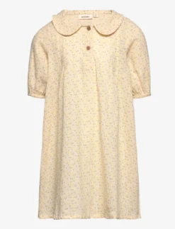 Lil Atelier NMFHULLA SS LOOSE DRESS AOP LIL - TURTLEDOVE