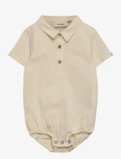 Lil Atelier NBMHADAM SS LOOSE SHIRT BODY LIL - TURTLEDOVE
