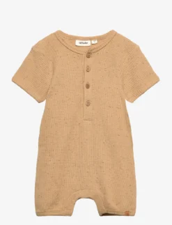 Lil Atelier NBMHANTON SS LOOSE SUIT LIL - CROISSANT