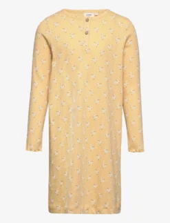 Lil Atelier NMFLOLA LS NIGHT DRESS LIL - SAHARA SUN